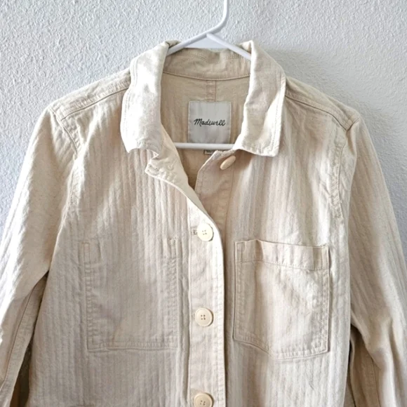 Women's Cream Jacket - Picture 2 of 12